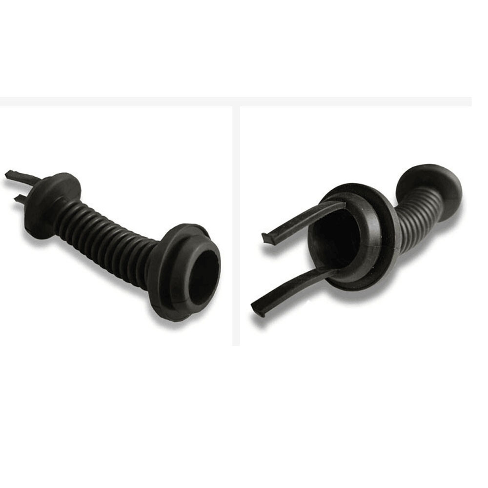 2 Pack 30*30mm Car Harness Wiring Door Tube Rubber Sleeve Dust-proof Tubes HOT
