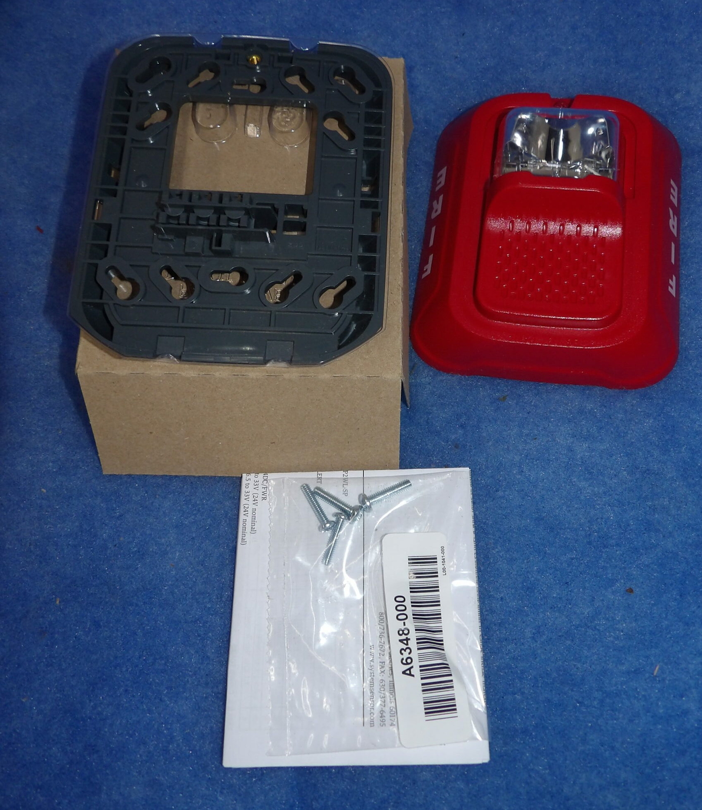 NIB System Sensor SRL Wall Strobe Alarm + 1 Year Warranty