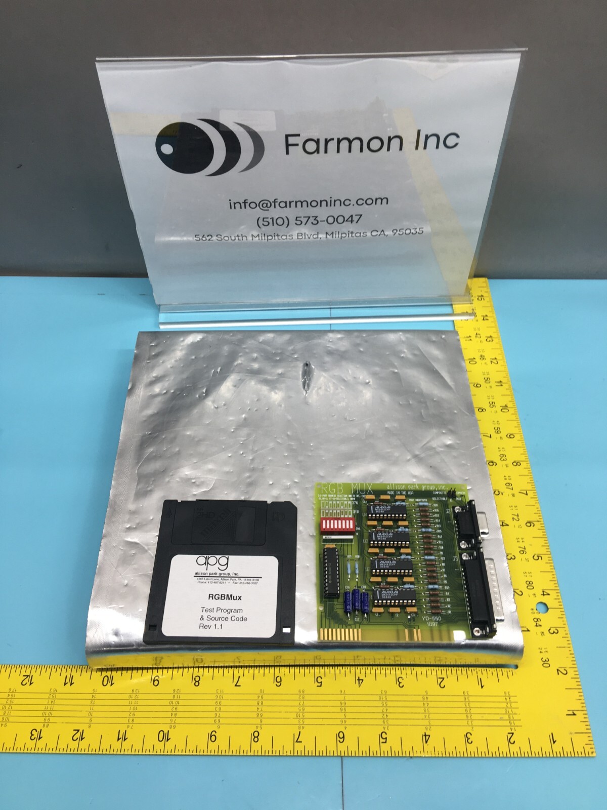 ALLISON PARK GROUP APG RGBMUX CAMERA, MULTI-PLEXER, 433060243, 127777