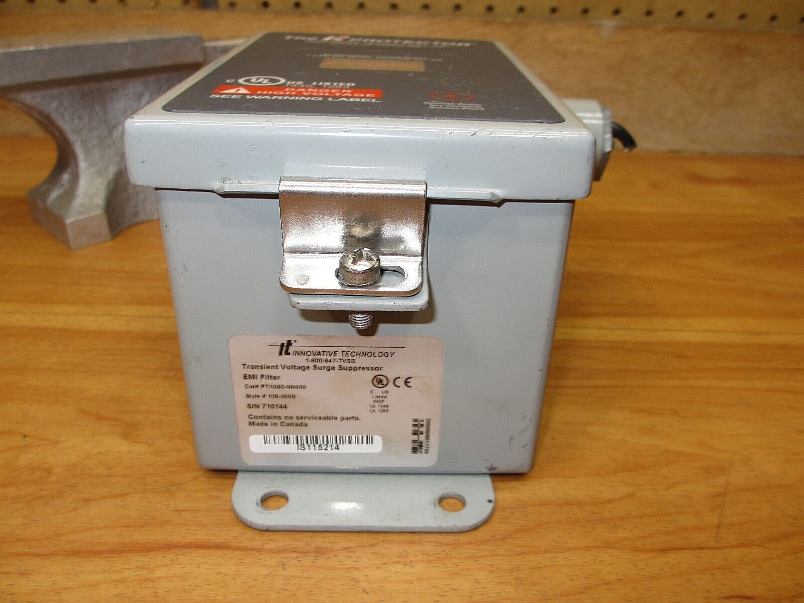 Innovative Technology PTX080-NN400 *USED* Transient Voltage Surge Suppressor