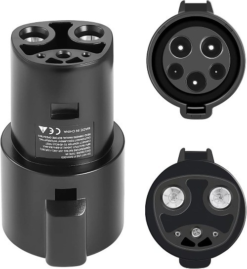 EV Charger to Charging Adapter, 80A/240 VAC, SAE J1772 Charging to Charging Adap