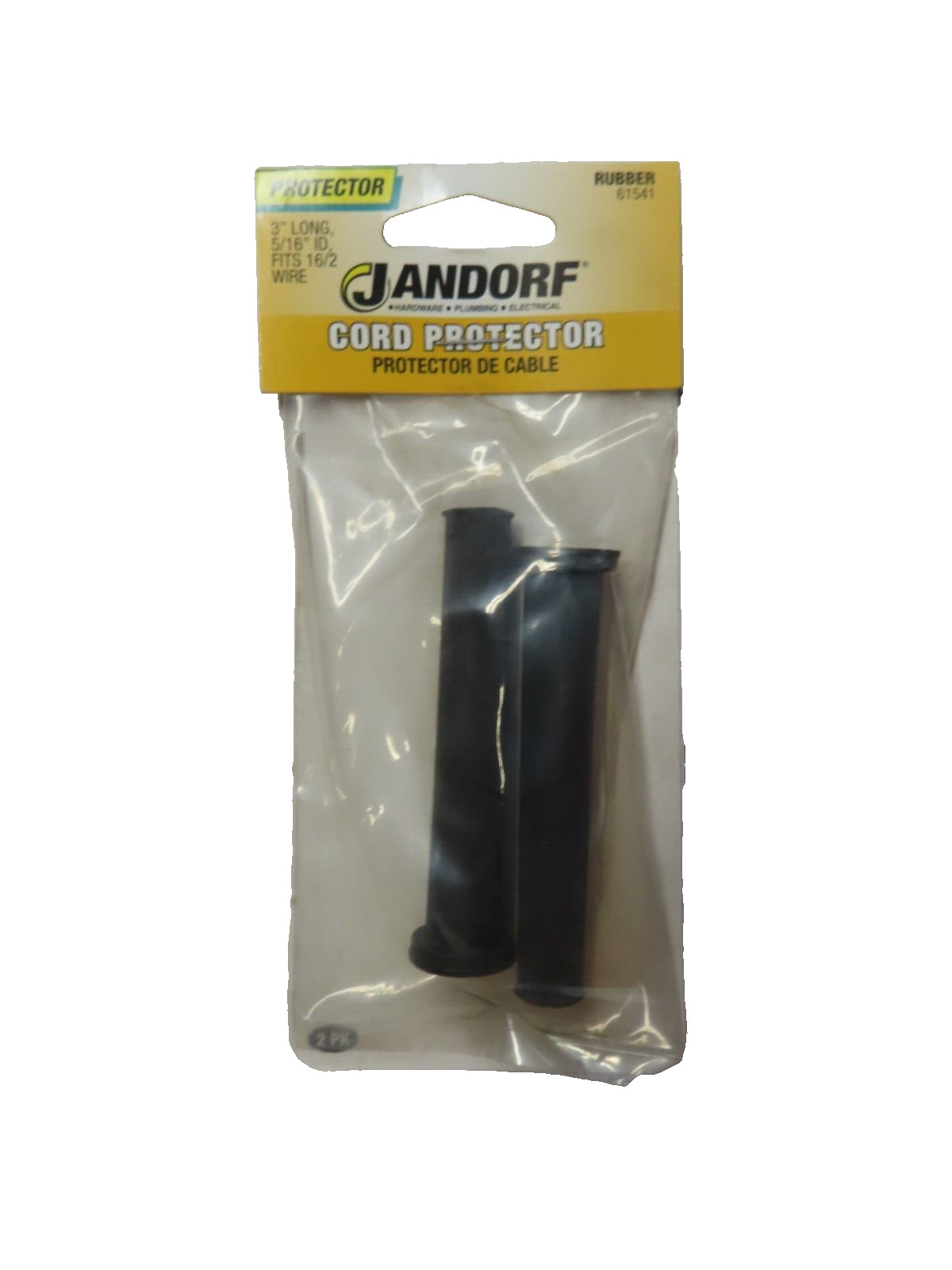Jandorf Protector Cord protector 2 pk 3″ Long 5/16″ ID Prevent Bending 61541 NEW