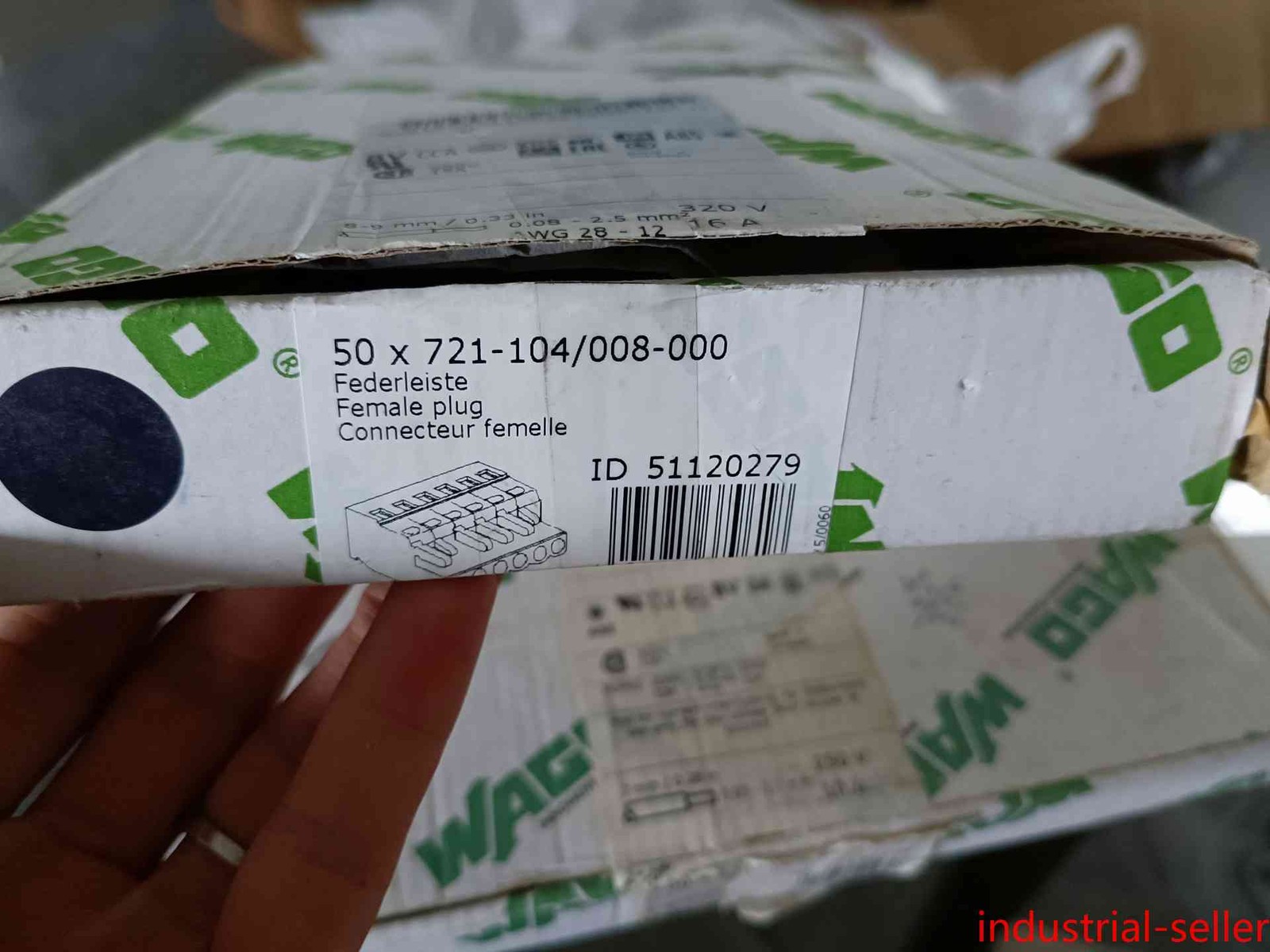 one NEW WAGO 721-104/008-000 Welcome counteroffer