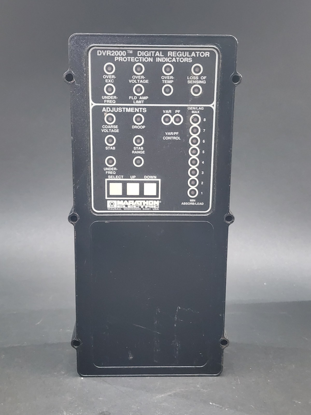 Marathon Electric DVR-2000 Digital Voltage Regulator 526352 DVR2000 AVR