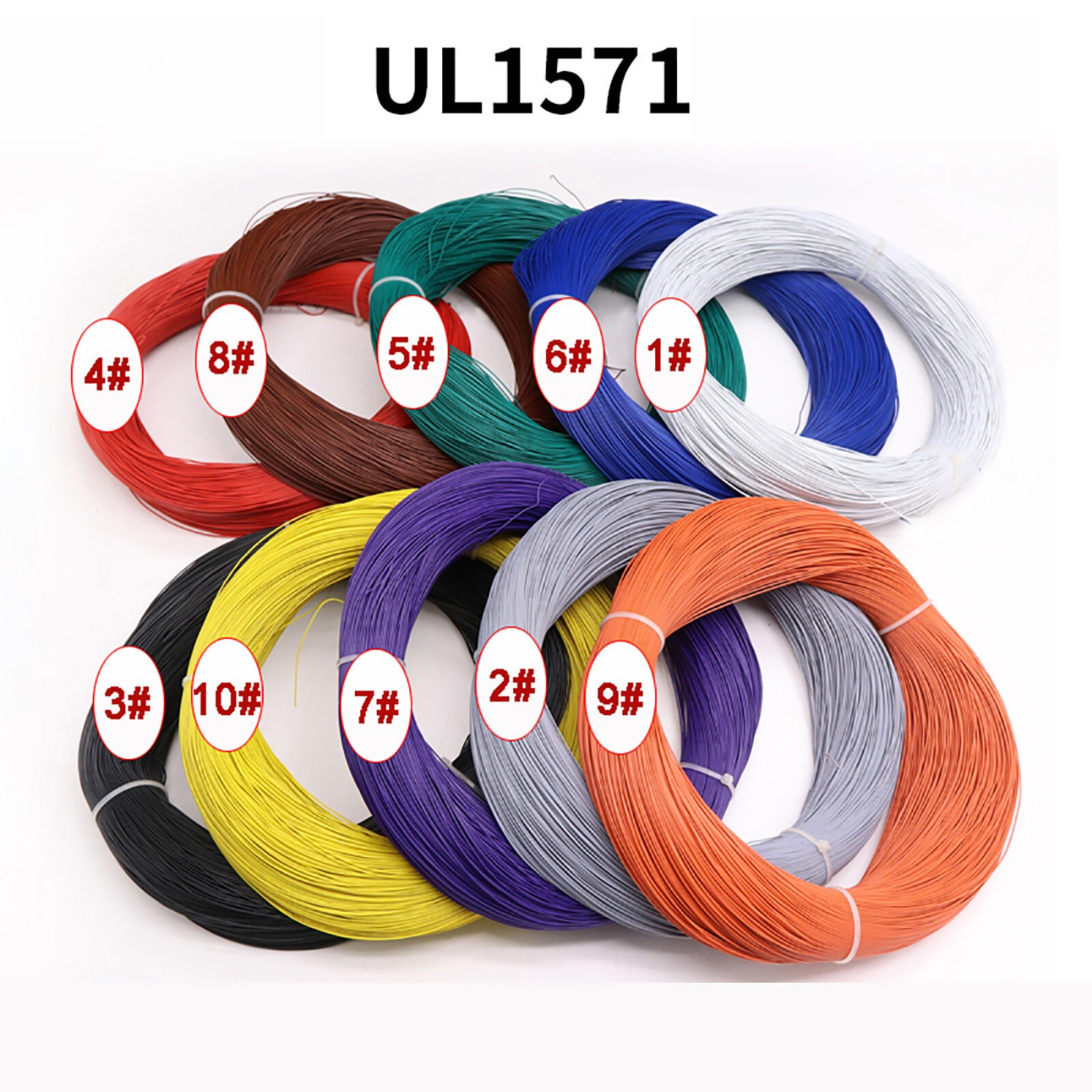 PVC Electrical Thin Cable Stranded 26/28/30/32AWG Appliances Internal wiring
