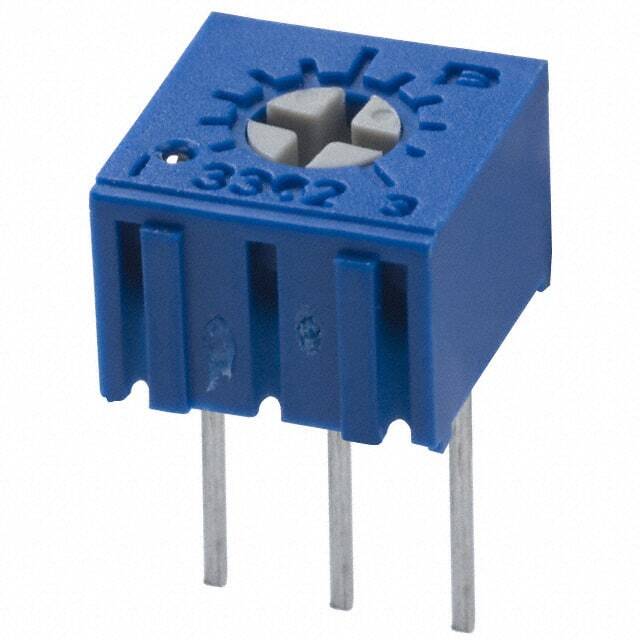 (1x) 3362U-1-203LF, TRIMMER 20K OHM 0.5W PC PIN TOP, Bourns