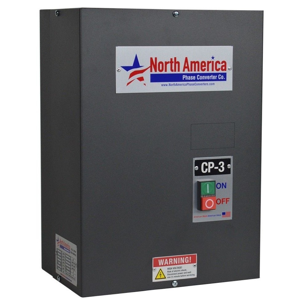 CP-3 Pro-Line 3HP Rotary Phase Converter Control Panel – Loaded with Features