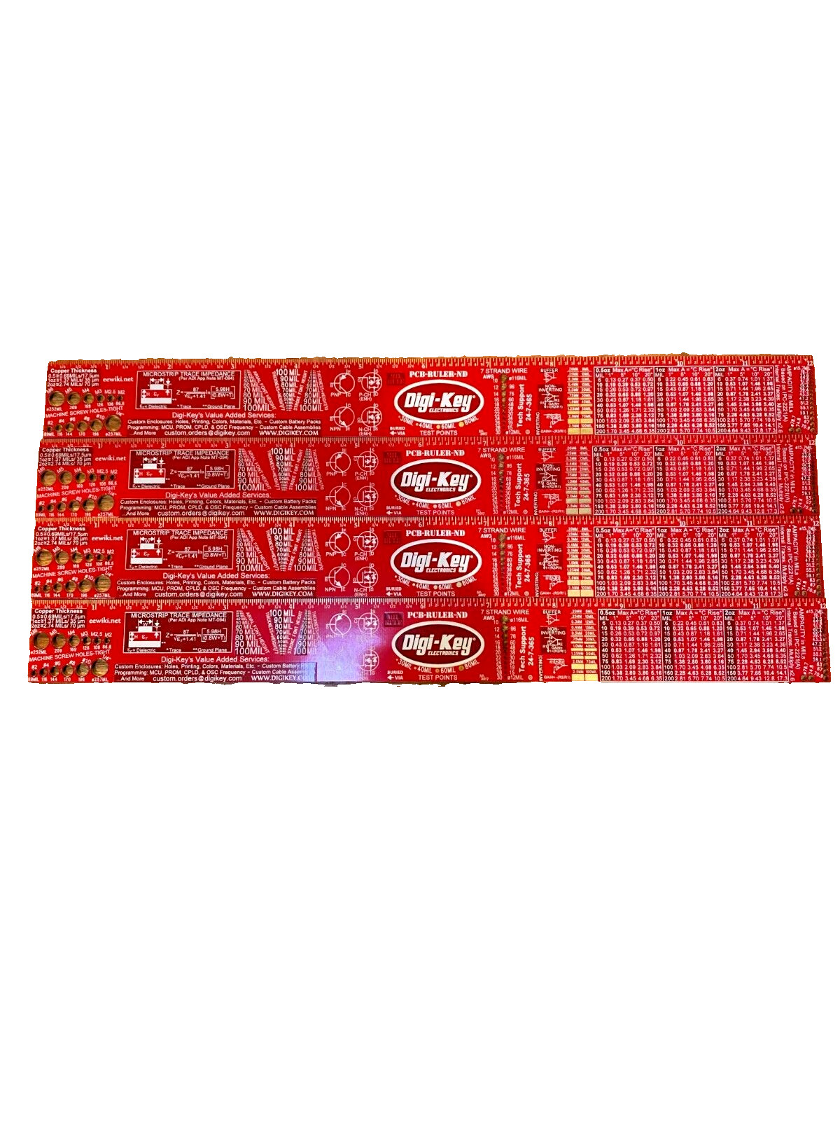 4 Digi-Key Electronics PCB ND 12 inch Ruler
