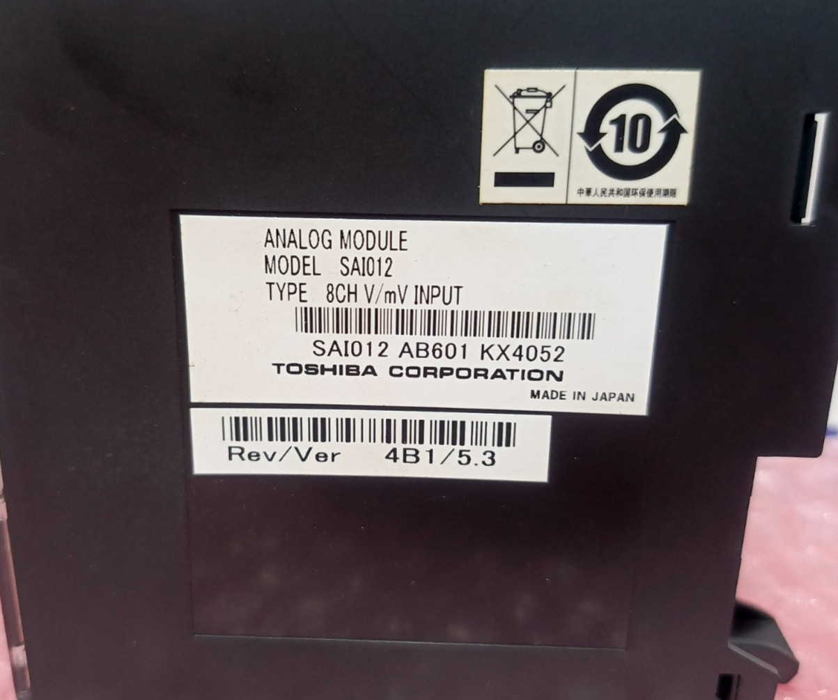 Toshiba SAI012 Analog Module 8CH V/mV Input AI01