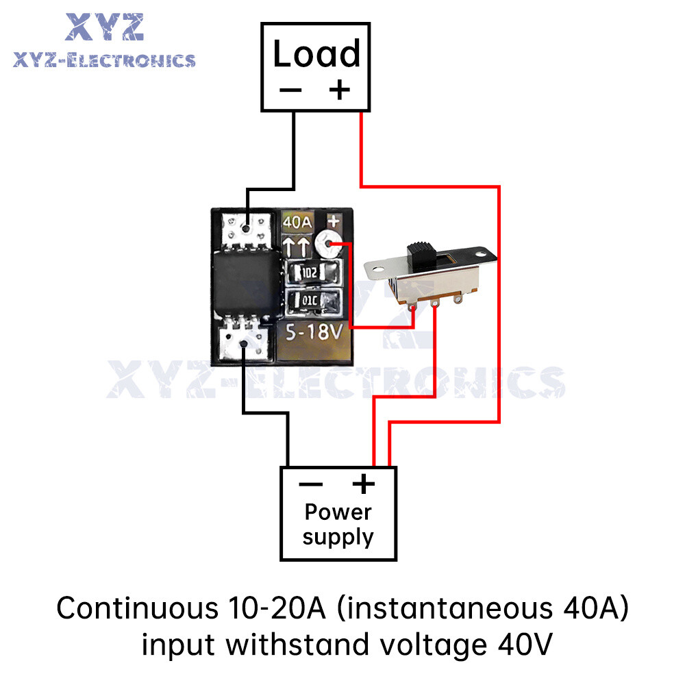 Mini High Power MOS Trigger Switch Driver Module Control Board Field Effect Tube