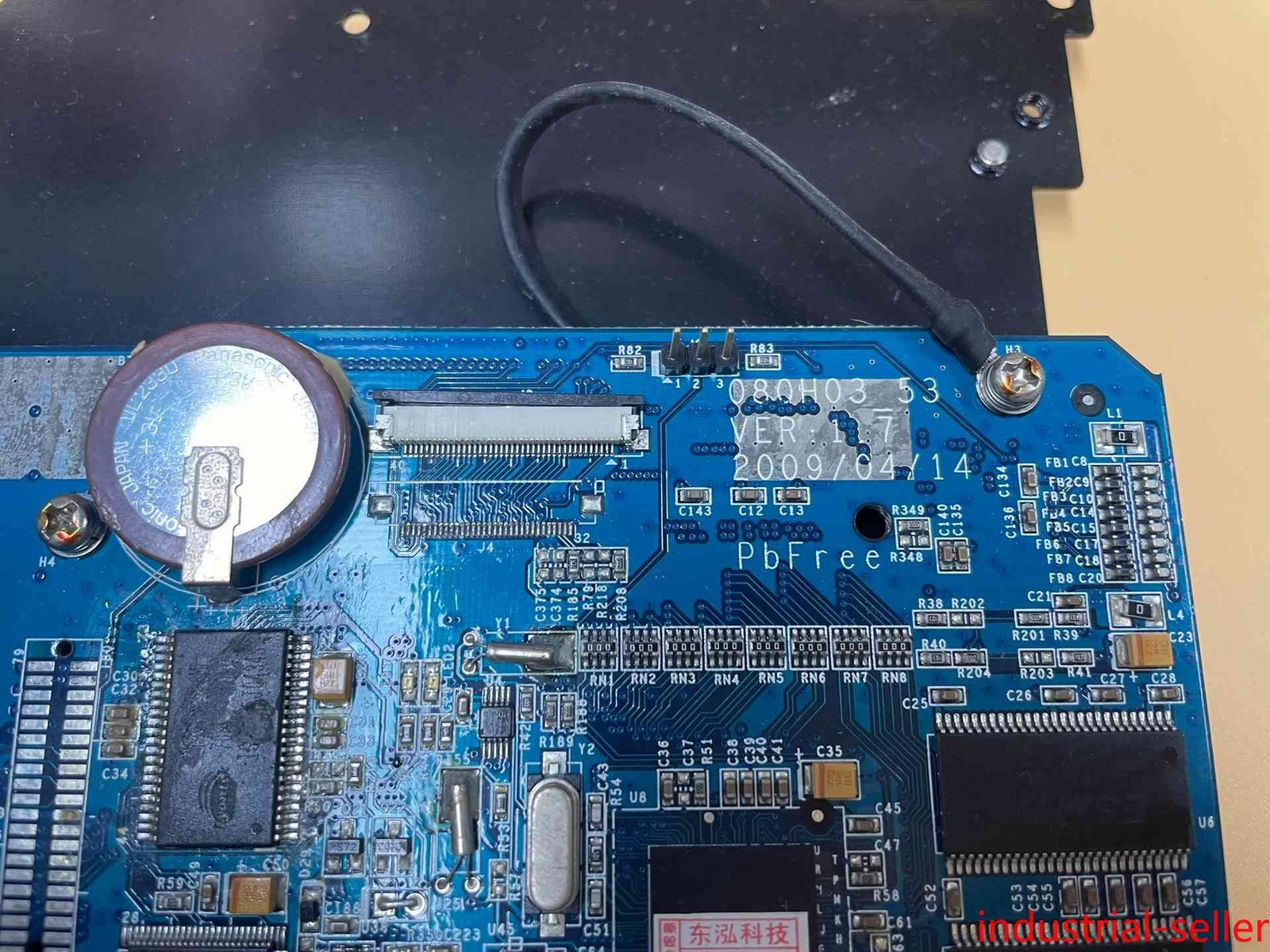 One ADVANTECH 10inch touch screen mainboard 080H03_53 VER:1.7