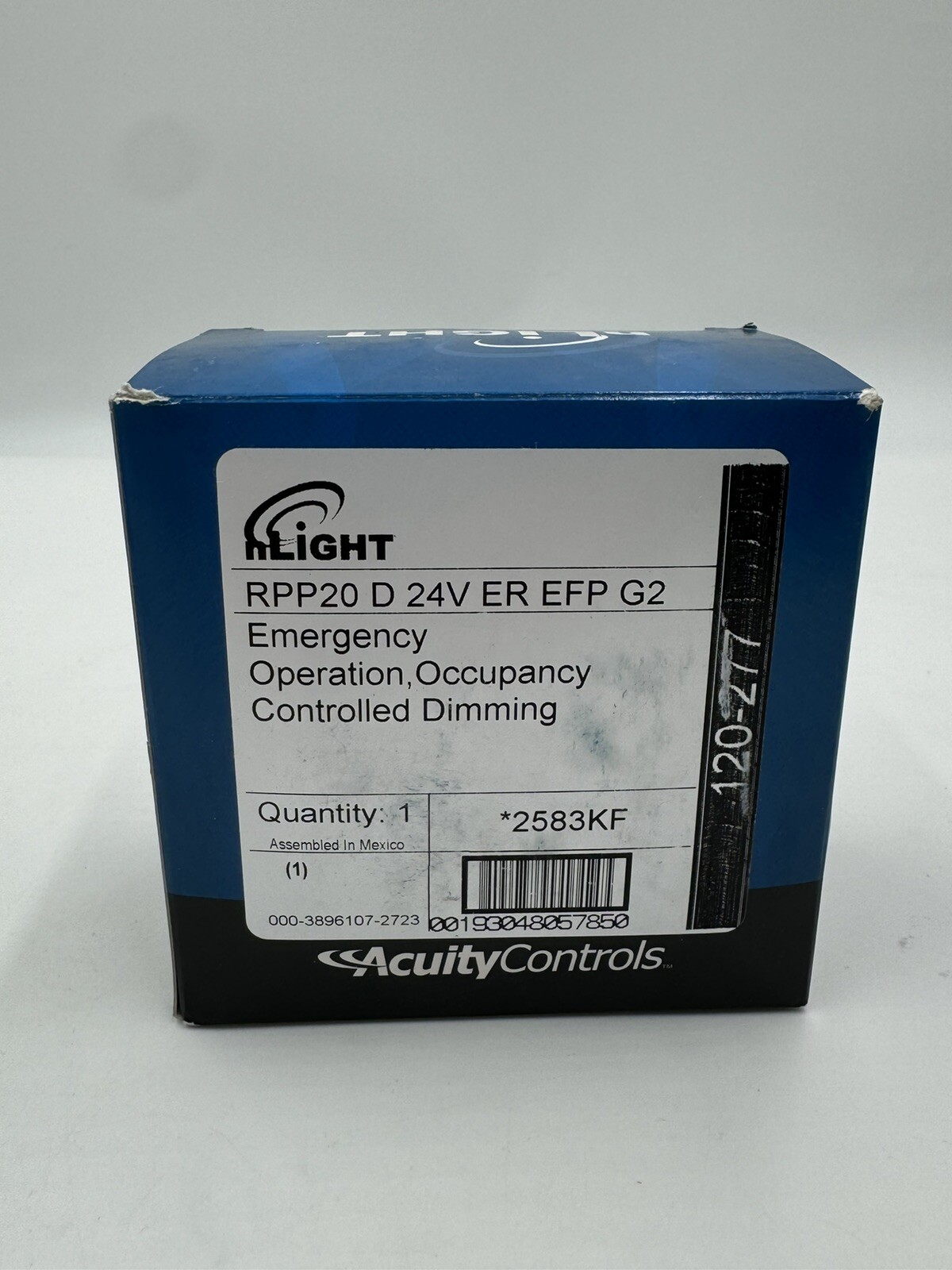 NEW AcuityControls RPP20 D 24V ER EFP G2 Emergency Occupancy Controlled Dimming