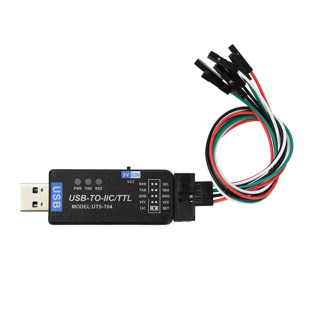USB to IC2 IIC/TTL Serial Port UART Communication Module Flashing Downloader