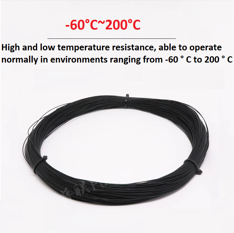 24-30AWG PTFE Silver Plated Copper Cable 0.05mm²~0.2mm² Flexible Stranded Wire