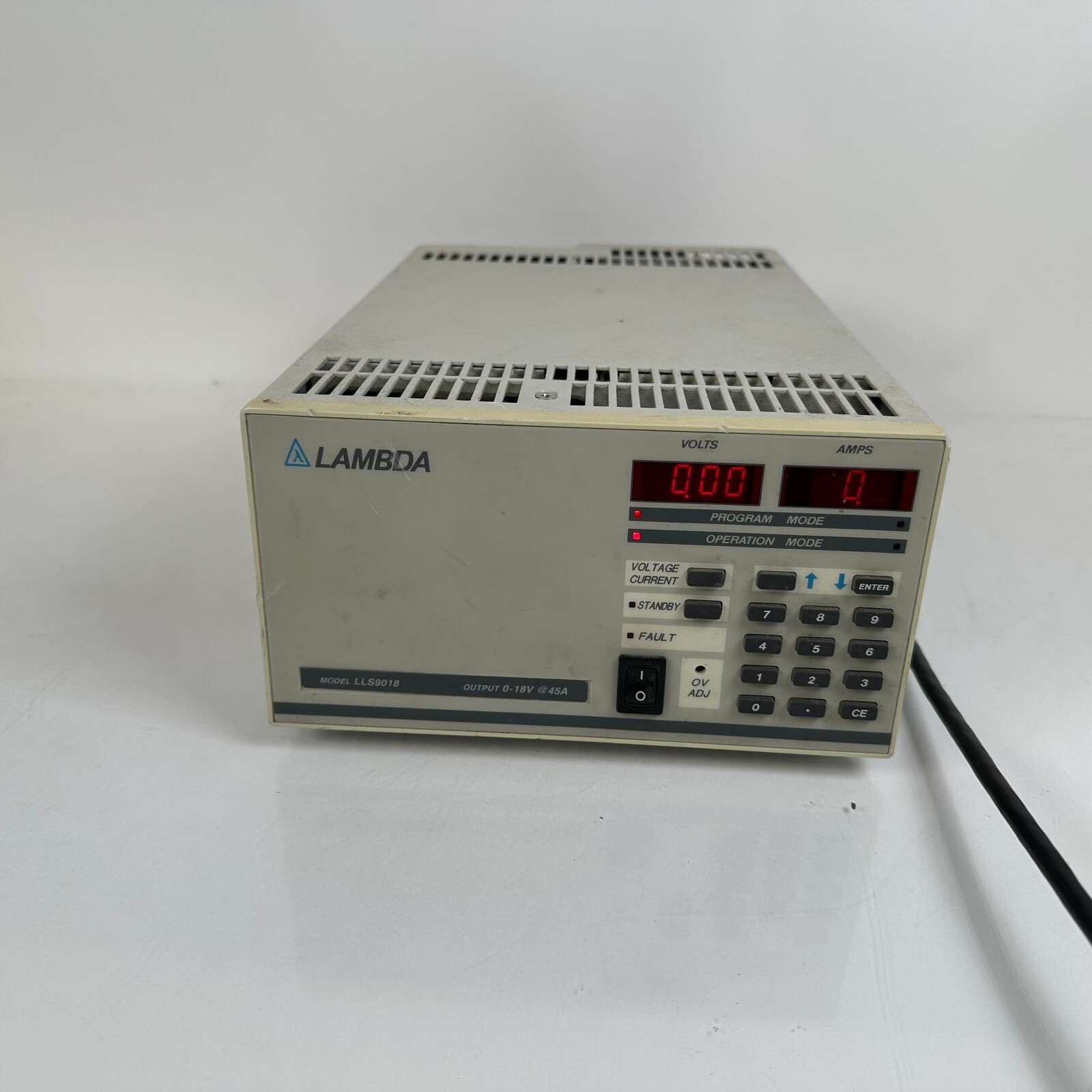 Lambda LLS-9018 LLS9018 Regulated Power Supply 0-18V @45A