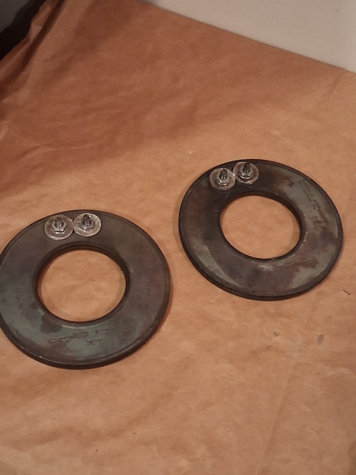 Lot of 2 CHROMALOX 241-054262-010 A-30 RING, HEATER ELEMENT, 240V, 550W