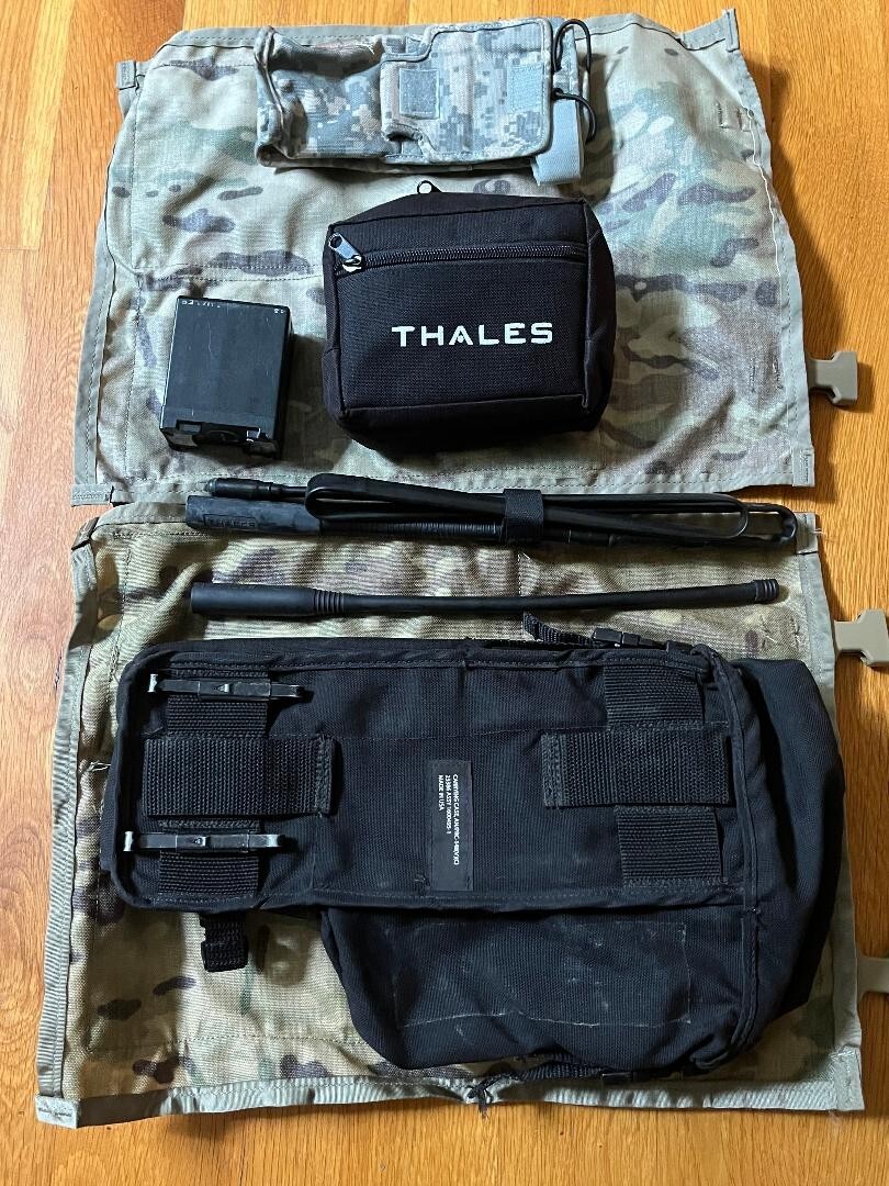 Thales Carry Case & Kit for AN/PRC-148 UV MBITR Mutilband Handheld 6PIN Radio