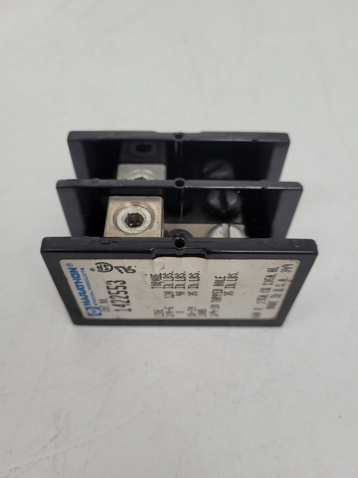 1422553 Marathon Power 600V 175 Amp Distribution Block – Next Day Option