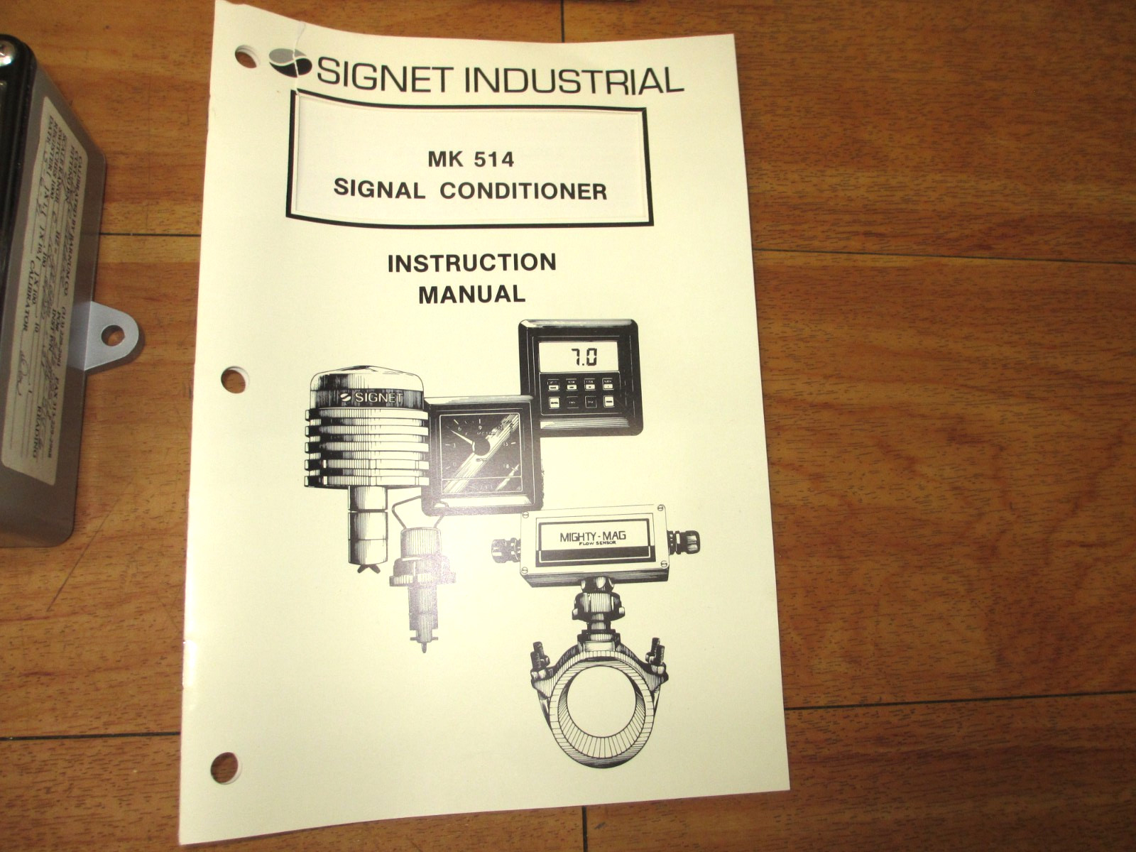 Signet P51440-1 *NEW OLD STOCK* Signal Conditioner MK 514 w/ Power Supply
