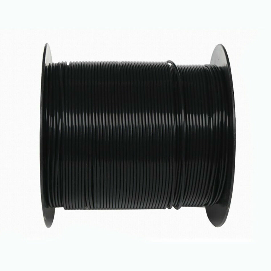 0.3-3.38mm ID 150V L-Type AWG 9/10/11/12-30L PTFE Tube Tubing Sleeve Pipe Black
