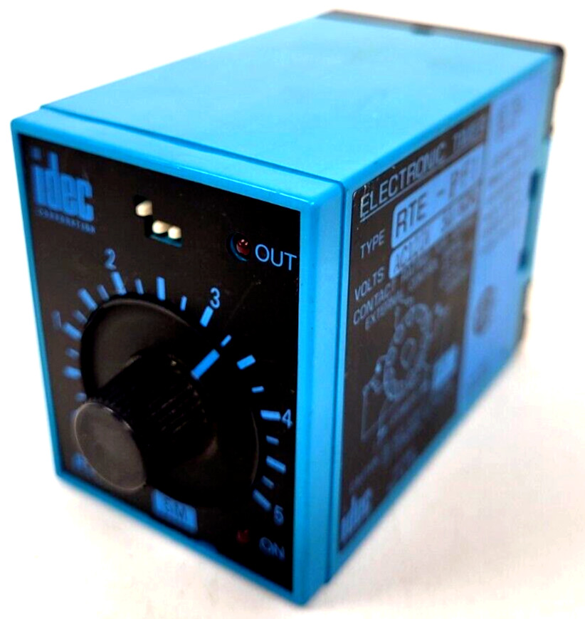 RTE-PF1 IDEC 120V Electronic Timer – Next Day Option