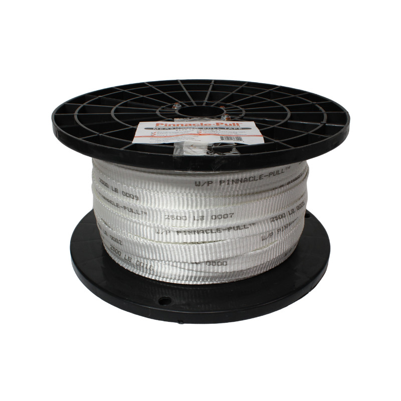 Pinnacle Pull 1/2″ x 1000′, 1250lb Measuring Pull Tape, Mule Tape, Low Stretch!