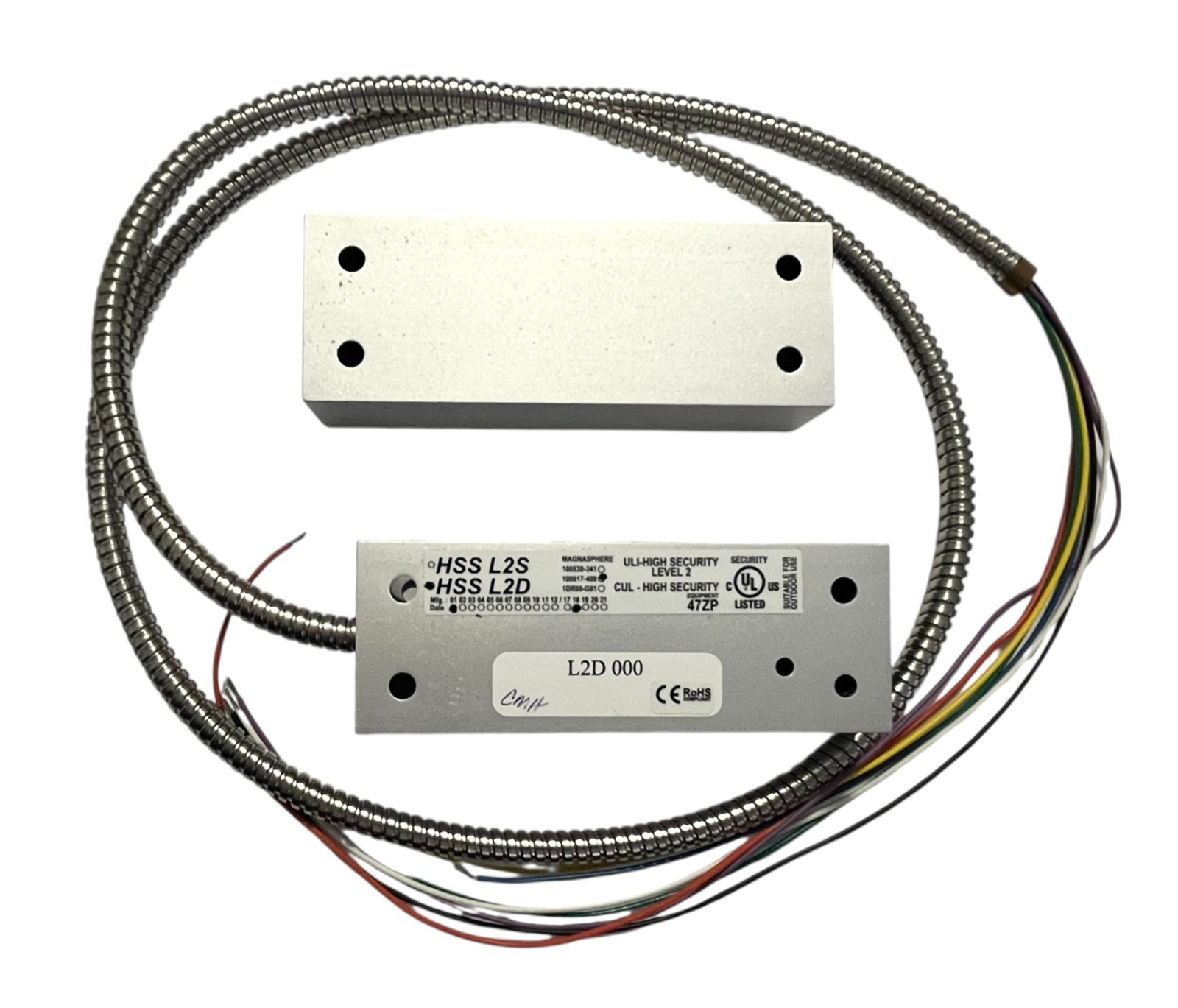 Magnasphere HSS-L2D-000 Dual Alarm Contact with Tamper Circuit Closed Loop