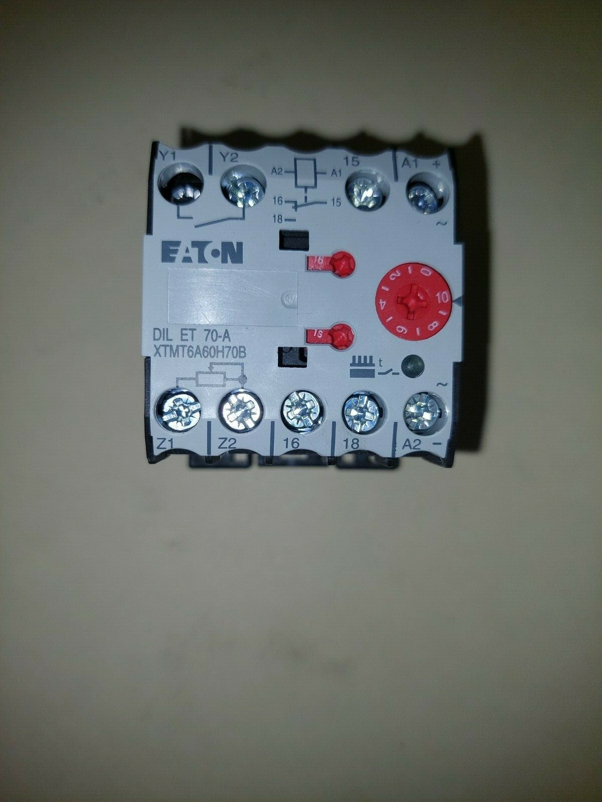 Eaton Multi Function Relay With Potentiometer Connection DILET70-A