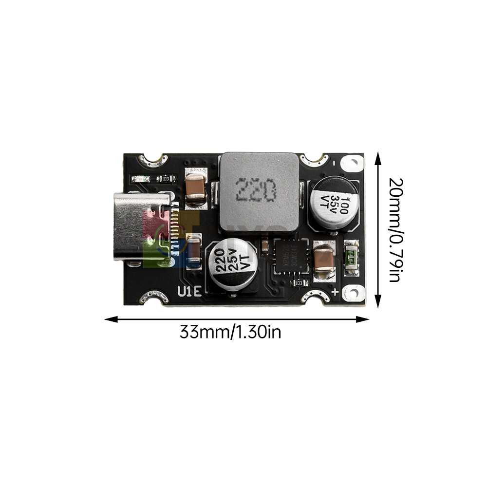 3PCS Fast Charging Module PD65W Type-C PD3.1 QC3.0 SCP PPS Fast Charging DC8-30V