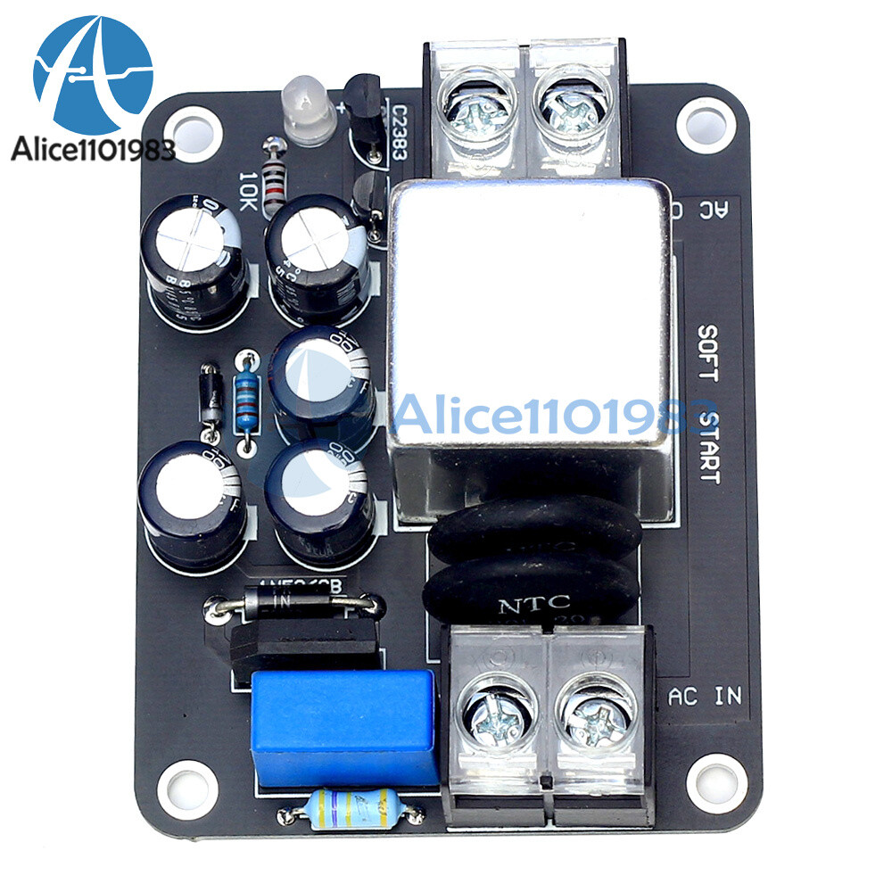 2400W AC150-280V Power Supply Soft Start Board High Power 100A High current