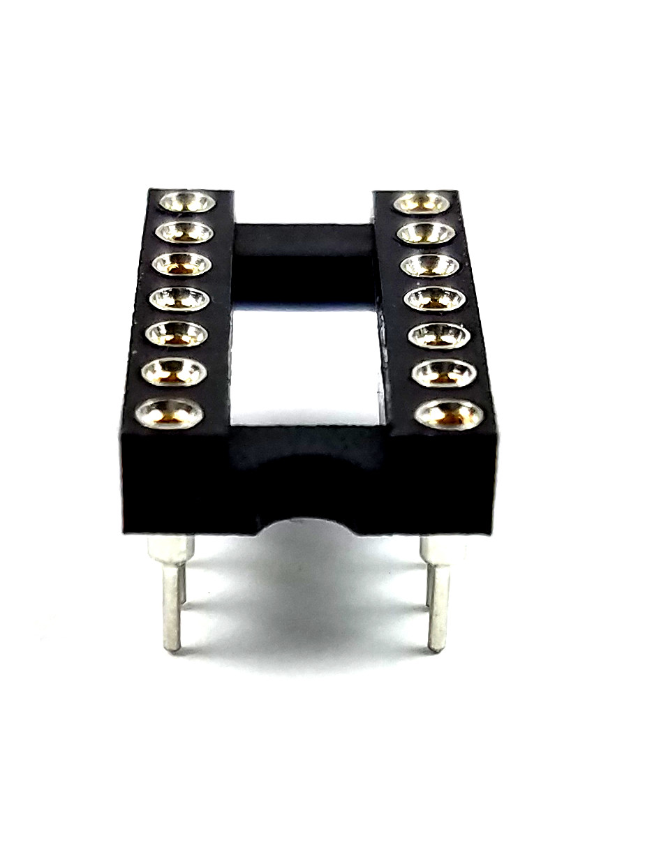 2PCS UA723CN UA723 (Direct Replacement LM723CN LM723) + Machined Sockets