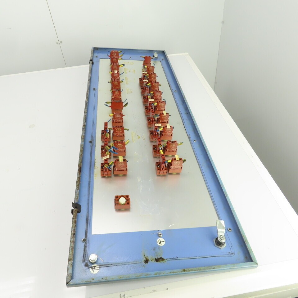 Sinico Operator Control Panel W/ E-Stop, Selector & Push Switches Indicators