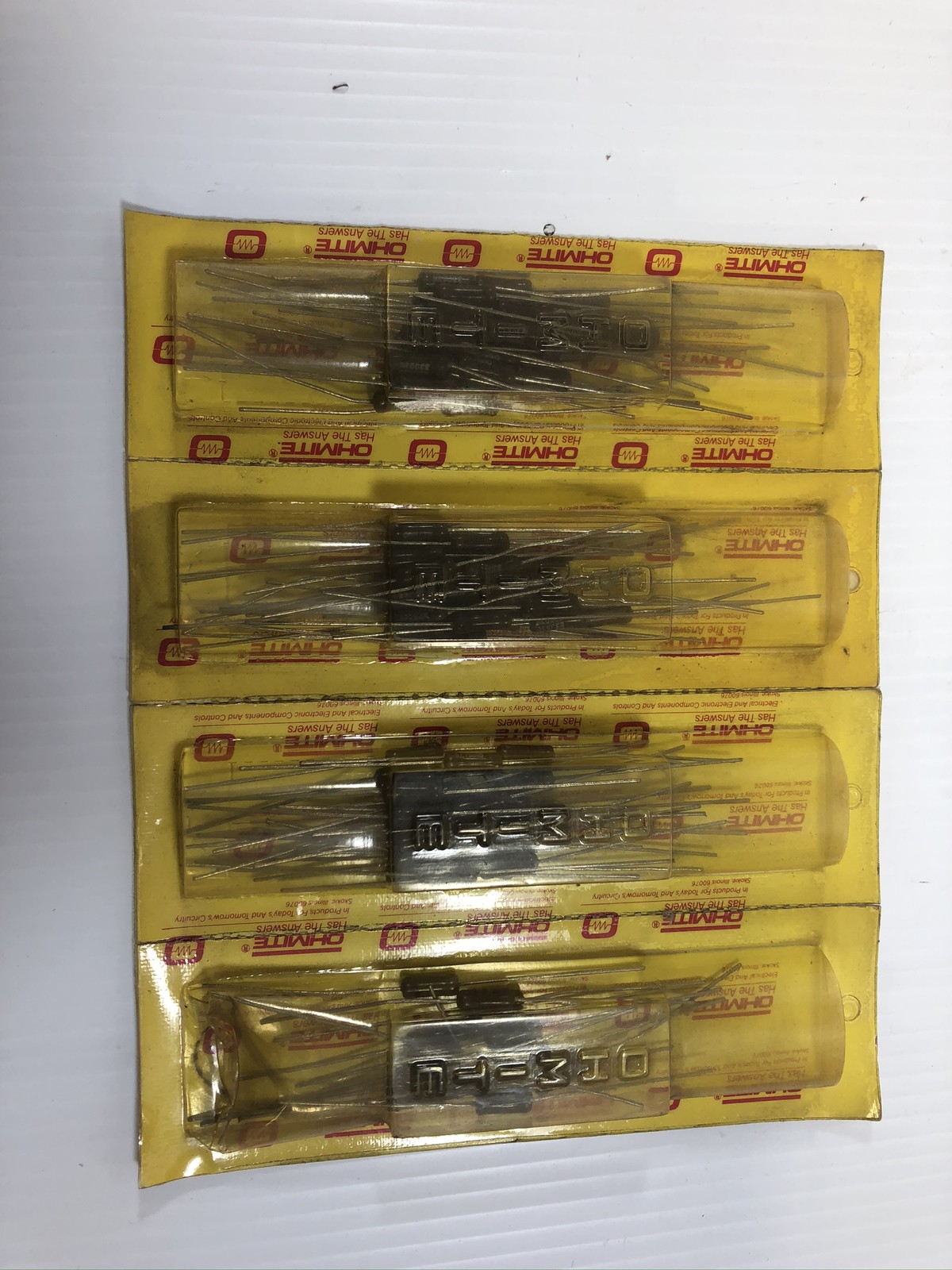 Ohmite 23J330 Axial Wirewound Resistors 3W 330 Ohms 100 Pieces