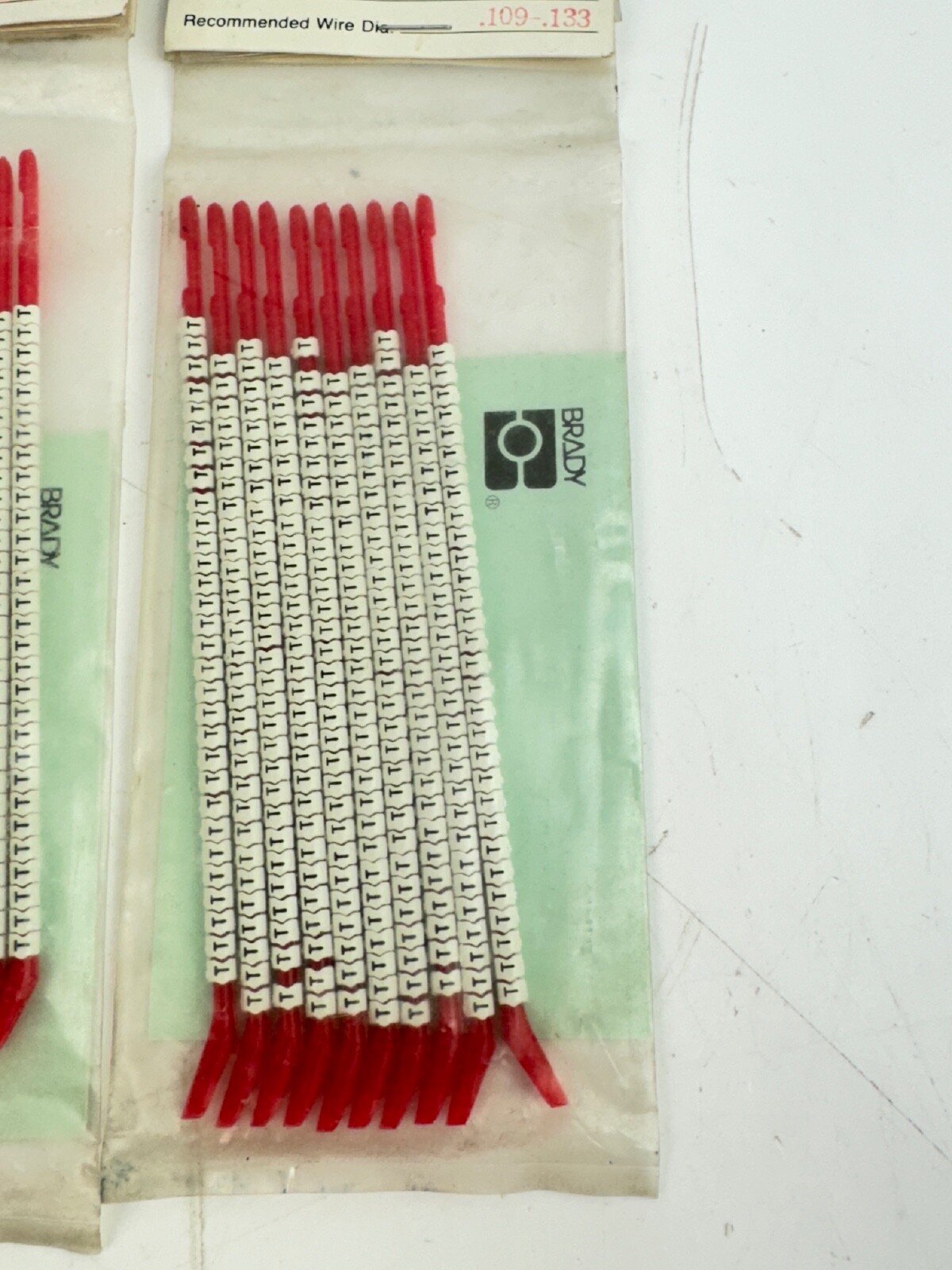 (10-Pk) Brady Wire Marker Wand SCN-10-T *LOT OF 2*