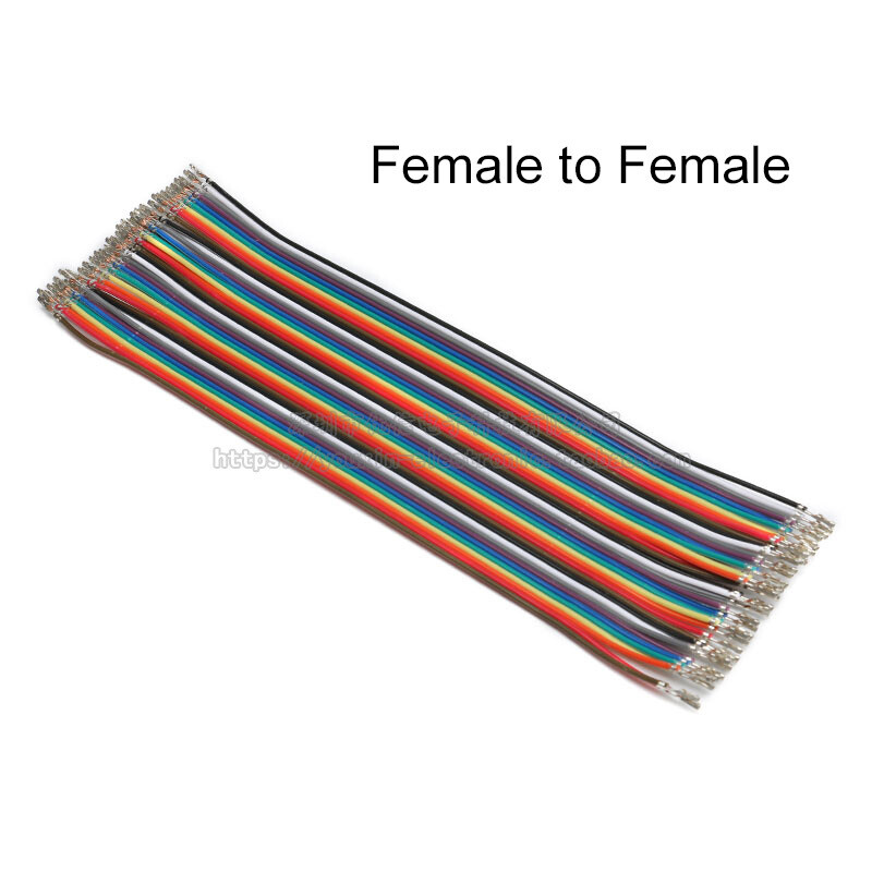 40P DuPont Jumper Wire Jump Breadboard Cable Copper Connecter 21cm F-F M-M M-F
