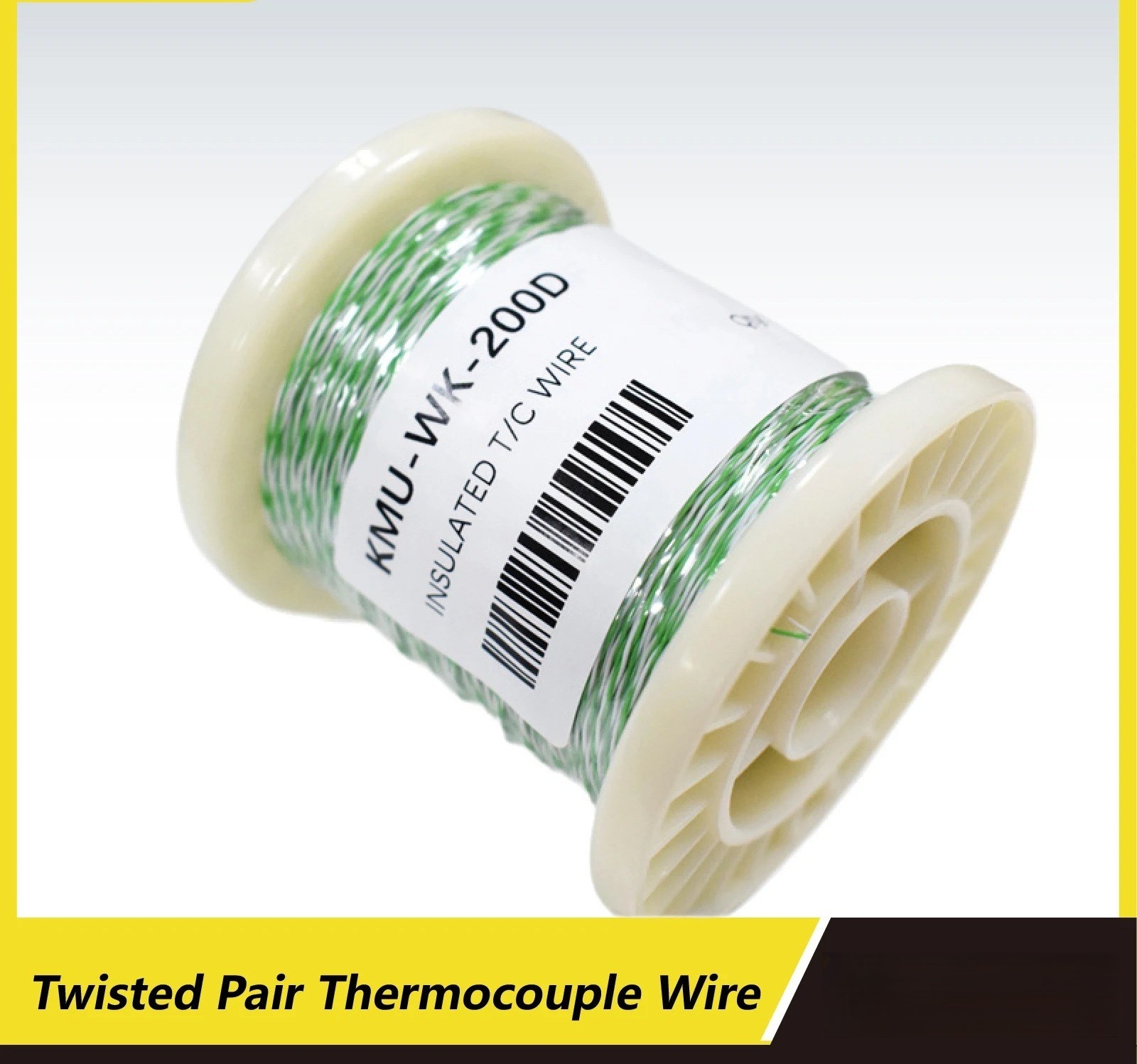 Thermocouple Wire K Type Twisted Pair Extension Cable Fiberglass 5-100M HighTemp