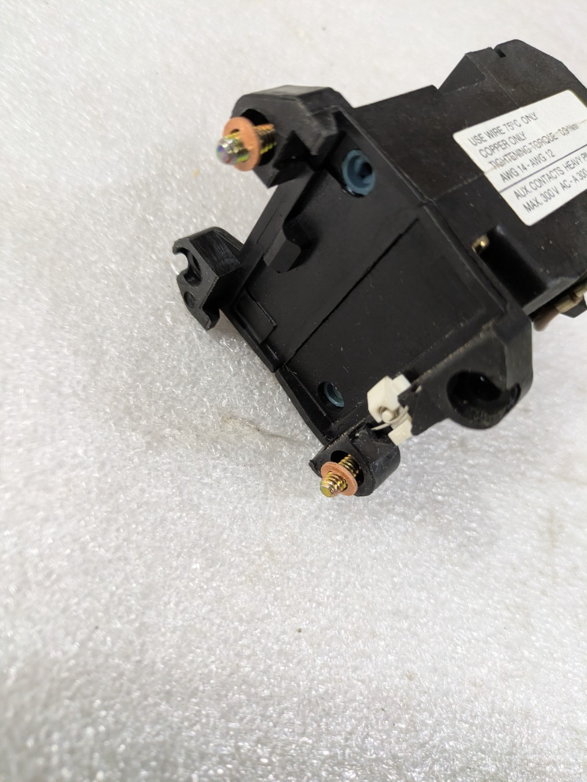 KLOCKNER MOELLER DIL 00L-22-NA 24V 60HZ AWG 14 AWG 12 300VAC