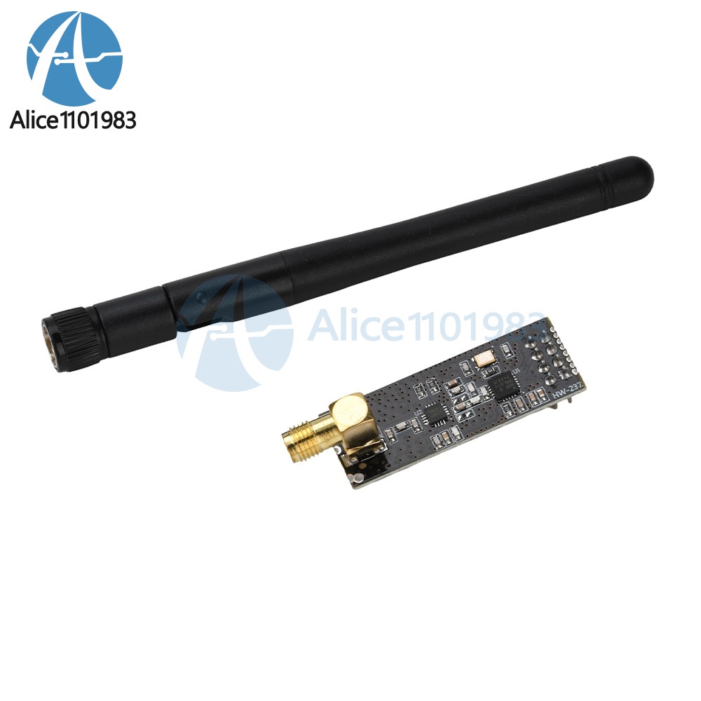 NRF24L01+PA+LNA SMA Antenna Wireless Transceiver communication module 2.4G 1100m