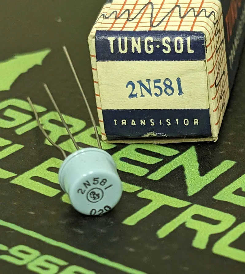 2N581 – TUNG-SOL – 10PACK Small Signal Bipolar Transistor, 25A I(C), 80V V(BR)CE