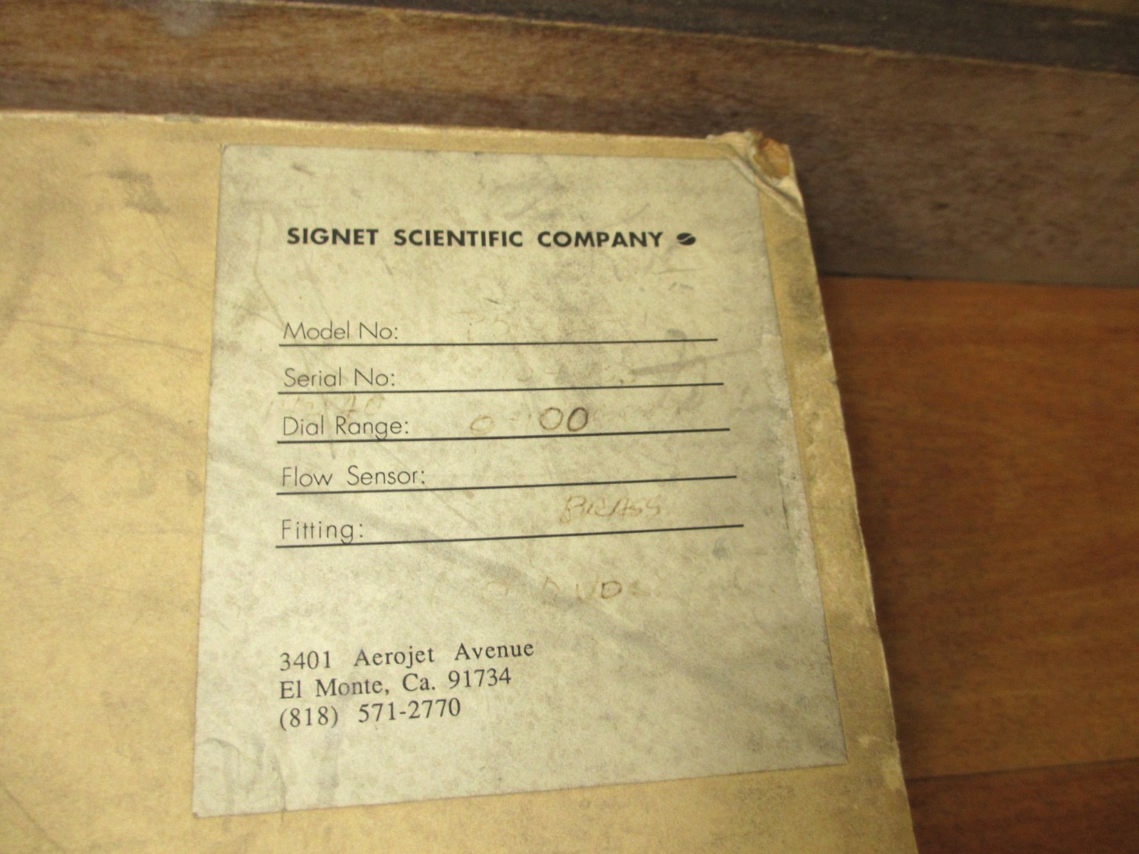 Signet P51440-1 *NEW OLD STOCK* Signal Conditioner MK 514 w/ Power Supply