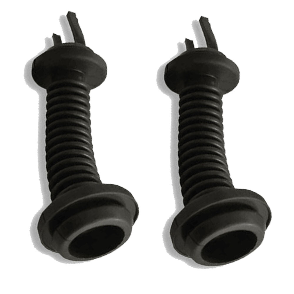 2 Pack 30*30mm Car Harness Wiring Door Tube Rubber Sleeve Dust-proof Tubes HOT
