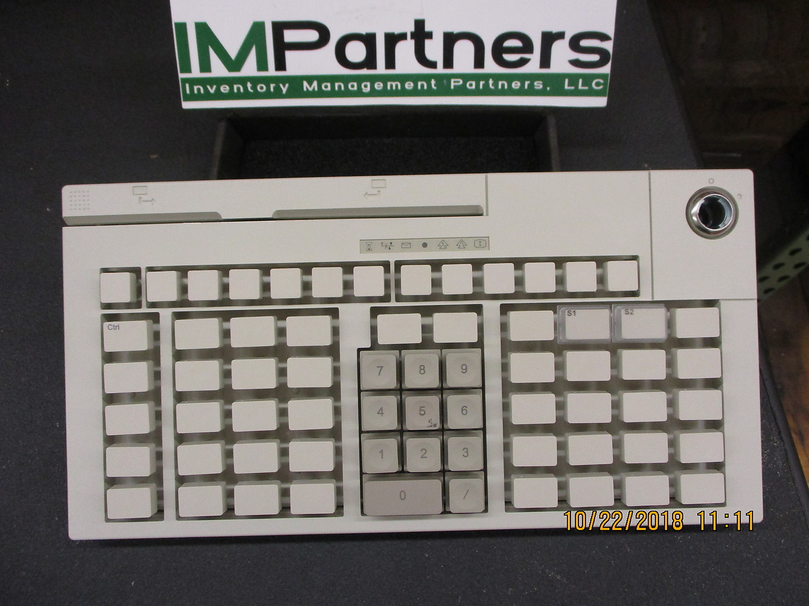 New, Toshiba, 00DN087 67KEY-Pearl White POS KEYBOARD