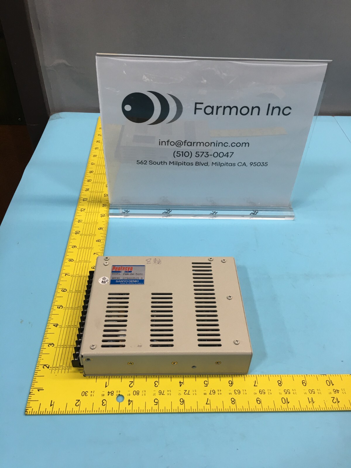 SANYO DENKI PENTASYN PMM-BA-5601 MOTOR, ROBOT DRIVER, SERVO DRIVE, 128543
