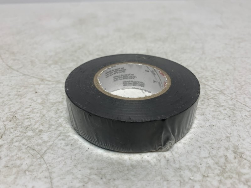 3M 165BK4A Vinyl Electrical Tape 3/4″ x 60′ Black 600V