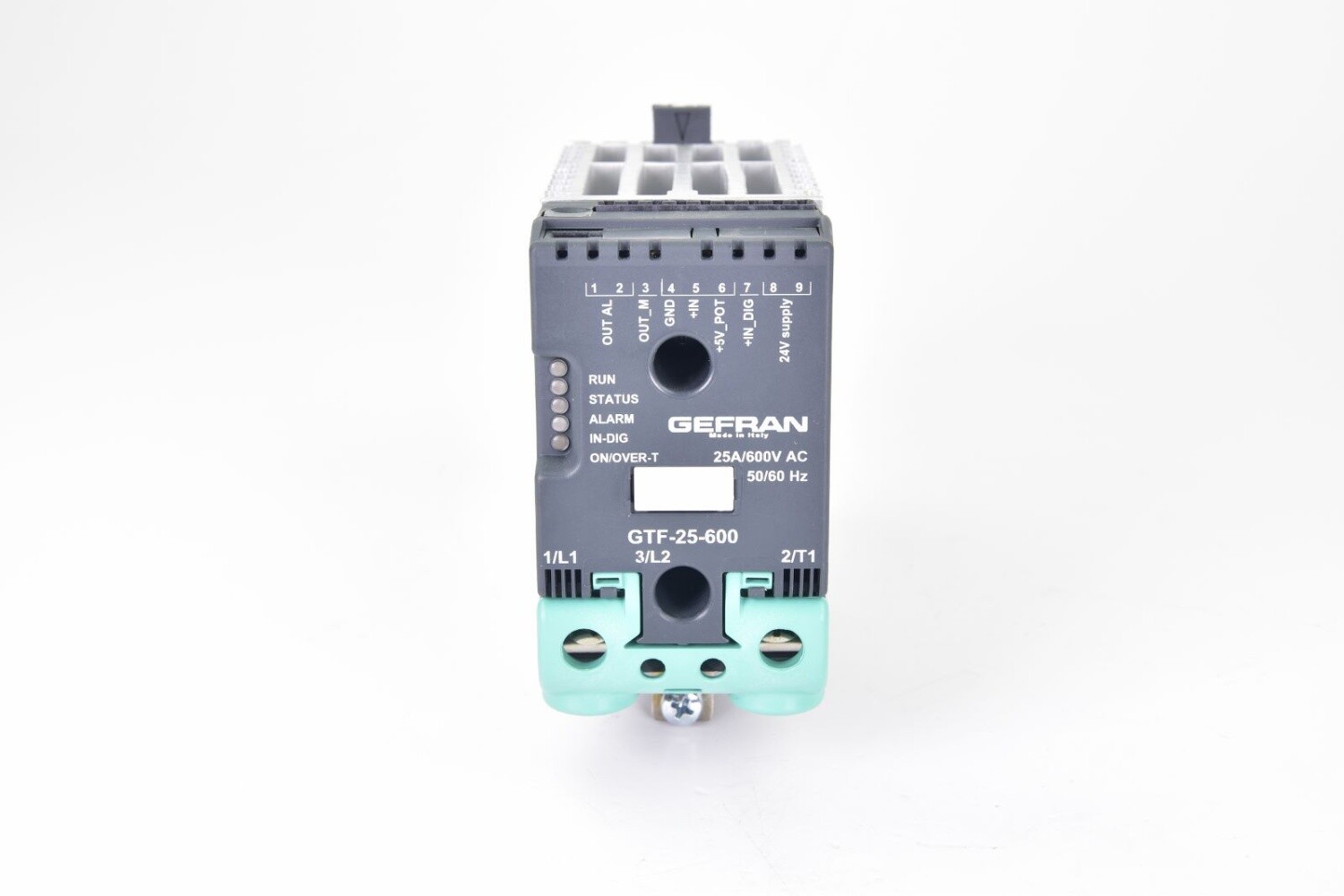 GEFRAN GTF-25-600, GTF-25-600-0-1-0-0, Single phase power controller, 2.90.90