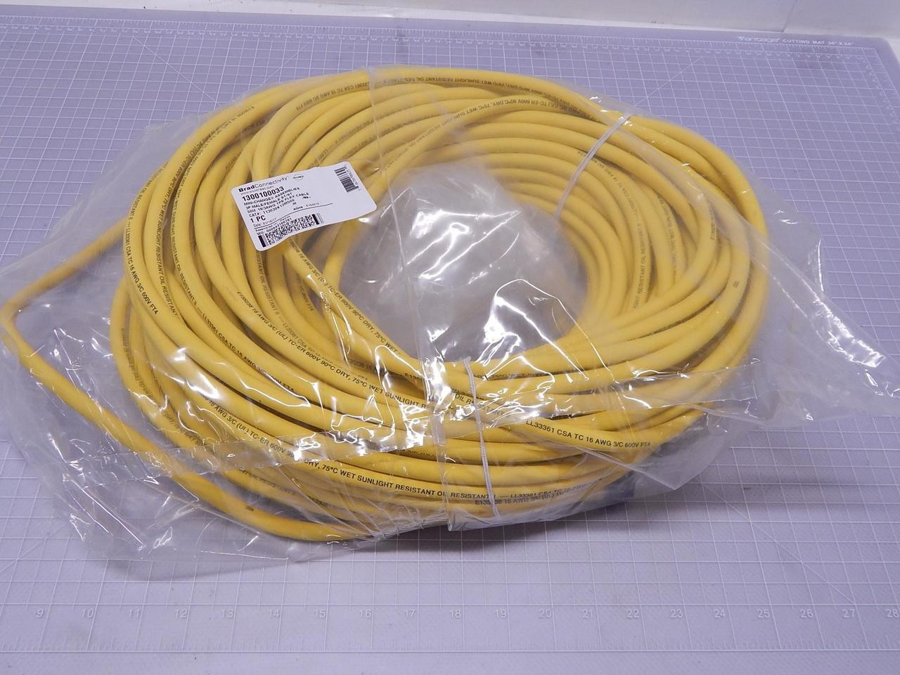 BRAD CONNECTIVITY 1300100033 MINI-CHANGE ASSEMBLIES 3 P MALE / FEMALE ST/ST T108