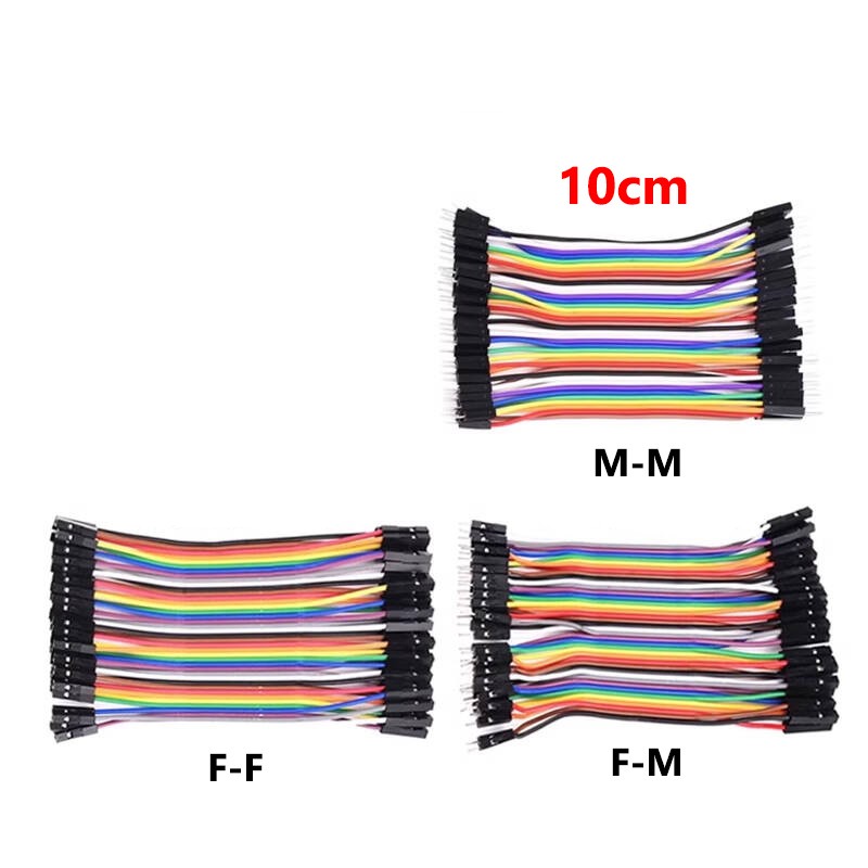 Solderless 40 Pin Jump Wire M-F M-M F-F Jumper Breadboard Cable Lead 10-40cm