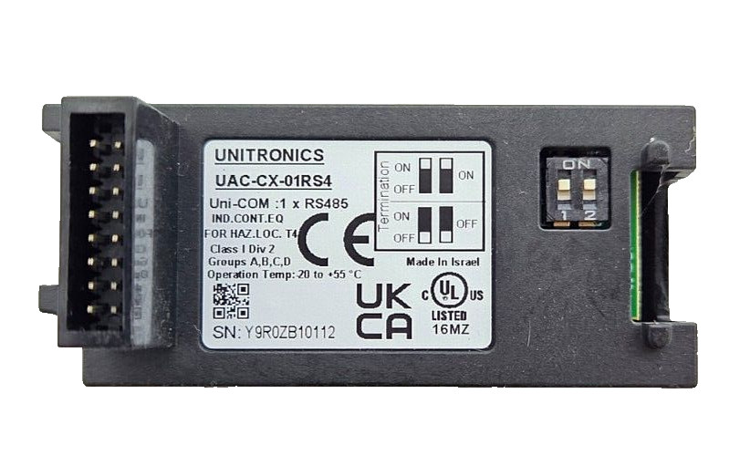 UNITRONICS UAC-CX-01RS4 ACCESSORY FOR 5IN UNISTREAM COMMUNICATION MODULE
