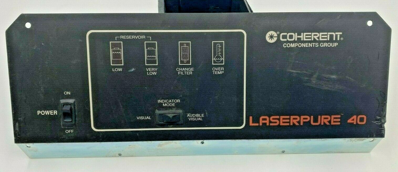 Coherent Laserpure 40 Control Panel and Circuit Board 0301-108-00