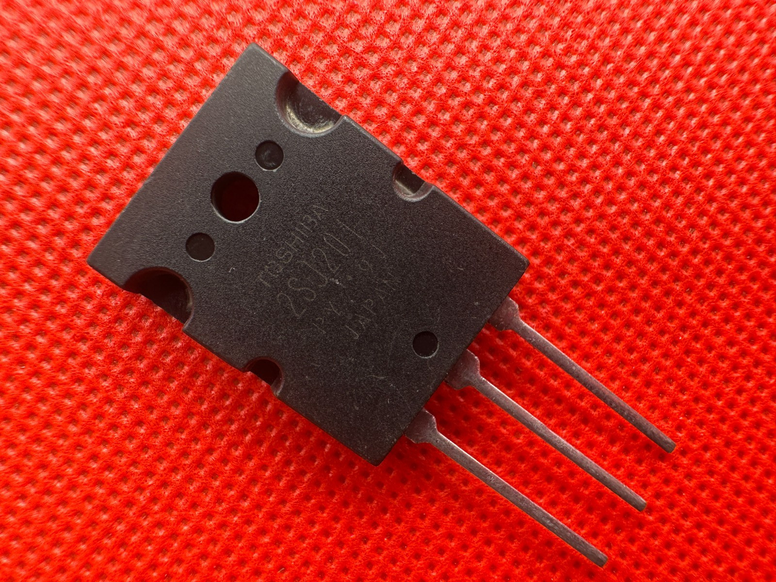 1pc 2SJ201 Toshiba Original Old Stock Power Field-Effect Transistor 12A TO-3PL